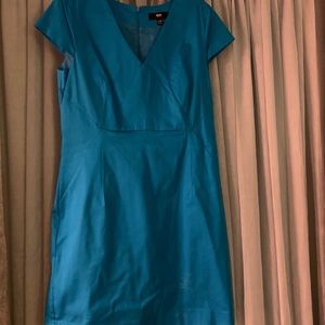 Turquoise Mossino dress
